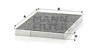 Filter, cabin air (CUK 2620)