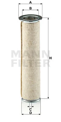 Secondary Air Filter (CF 922)