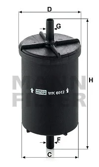 Fuel Filter (WK 6012)