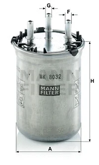 Fuel Filter (WK 8032)