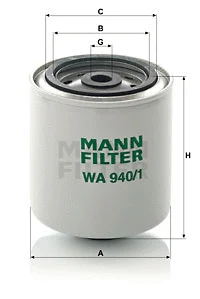 Coolant Filter (WA 940/1)
