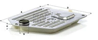Hydraulic Filter, automatic transmission (H 2522/1 x KIT)