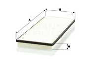 Filter, cabin air (CU 3858)