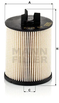 Fuel Filter (PU 819/3 x)