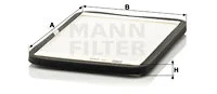 Filter, cabin air (CU 2424)