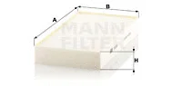 Filter, cabin air (CU 2329)