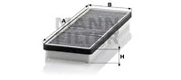 Filter, cabin air (CUK 3823)