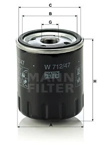 Oil Filter (W 712/47)