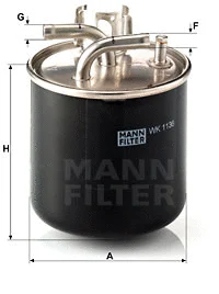Fuel Filter (WK 1136)
