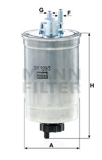 Fuel Filter (WK 829/2)