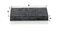 Filter, cabin air (CUK 2043)