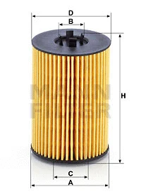 Oil Filter (HU 7020 z)