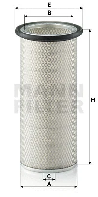 Secondary Air Filter (C 17 124)