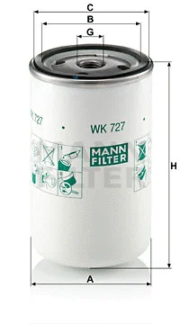 Fuel Filter (WK 727)