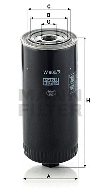 Oil Filter (W 962/6)