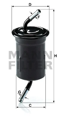 Fuel Filter (WK 614/9)
