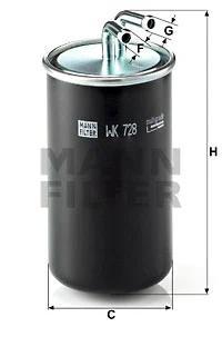 Fuel Filter (WK 728)