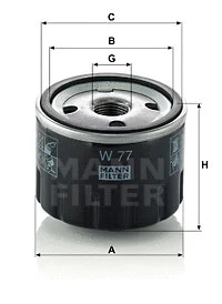 Oil Filter (W 77)