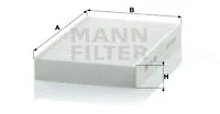 Filter, cabin air (CU 1629)