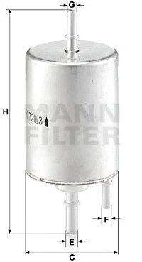 Fuel Filter (WK 720/3)