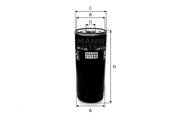 Oil Filter (WP 11 102)