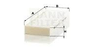 Filter, cabin air (CU 26 014-2)