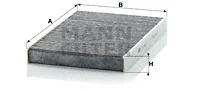 Filter, cabin air (CUK 2952)