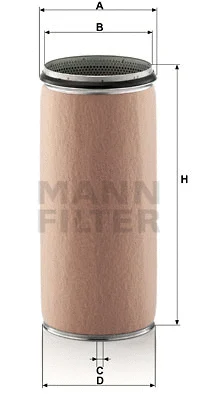Secondary Air Filter (CF 2100/1)