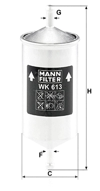 Fuel Filter (WK 613)