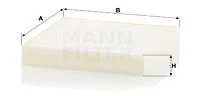 Filter, cabin air (CU 18 009)