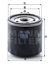 Oil Filter (W 7035)