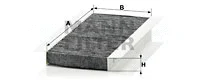 Filter, cabin air (CUK 22 008-4)