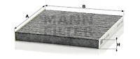 Filter, cabin air (CUK 18 002)
