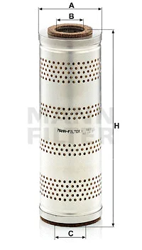 Filter, operating hydraulics (H 7009)