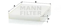 Filter, cabin air (CU 26 001)