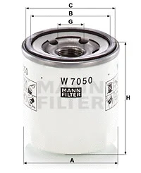 Oil Filter (W 7050)