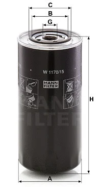 Oil Filter (W 1170/15)