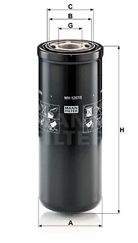 Hydraulic Filter, automatic transmission (WH 1257/5)