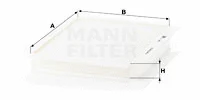 Filter, cabin air (CU 2622)