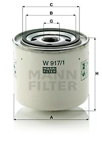 Oil Filter (W 917/1)