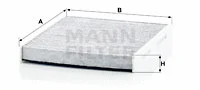 Filter, cabin air (CUK 26 021)