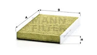 Filter, cabin air (FP 2940)