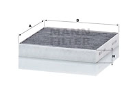 Filter, cabin air (CUK 18 009)