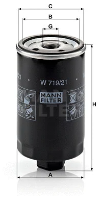 Oil Filter (W 719/21)