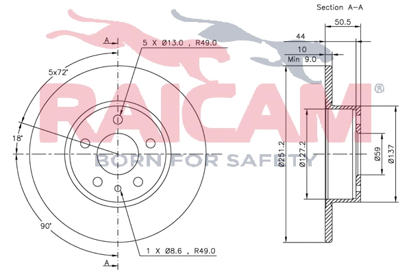 Brake Disc (RD01051)