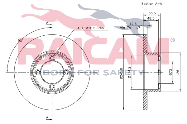 Brake Disc (RD01031)