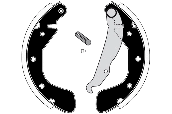 Brake Shoe Set (RA26790)