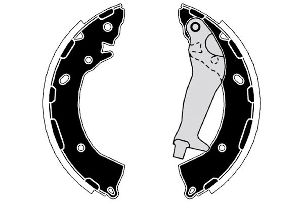 Brake Shoe Set (RA26810)