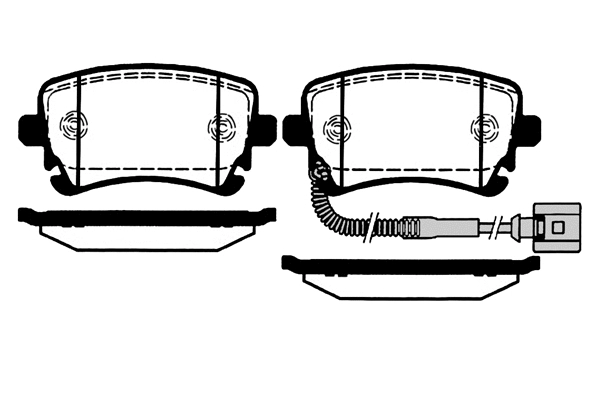 Brake Pad Set, disc brake (RA.0819.2)