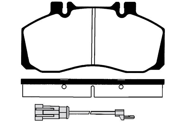 Brake Pad Set, disc brake (RA.0485.2)
